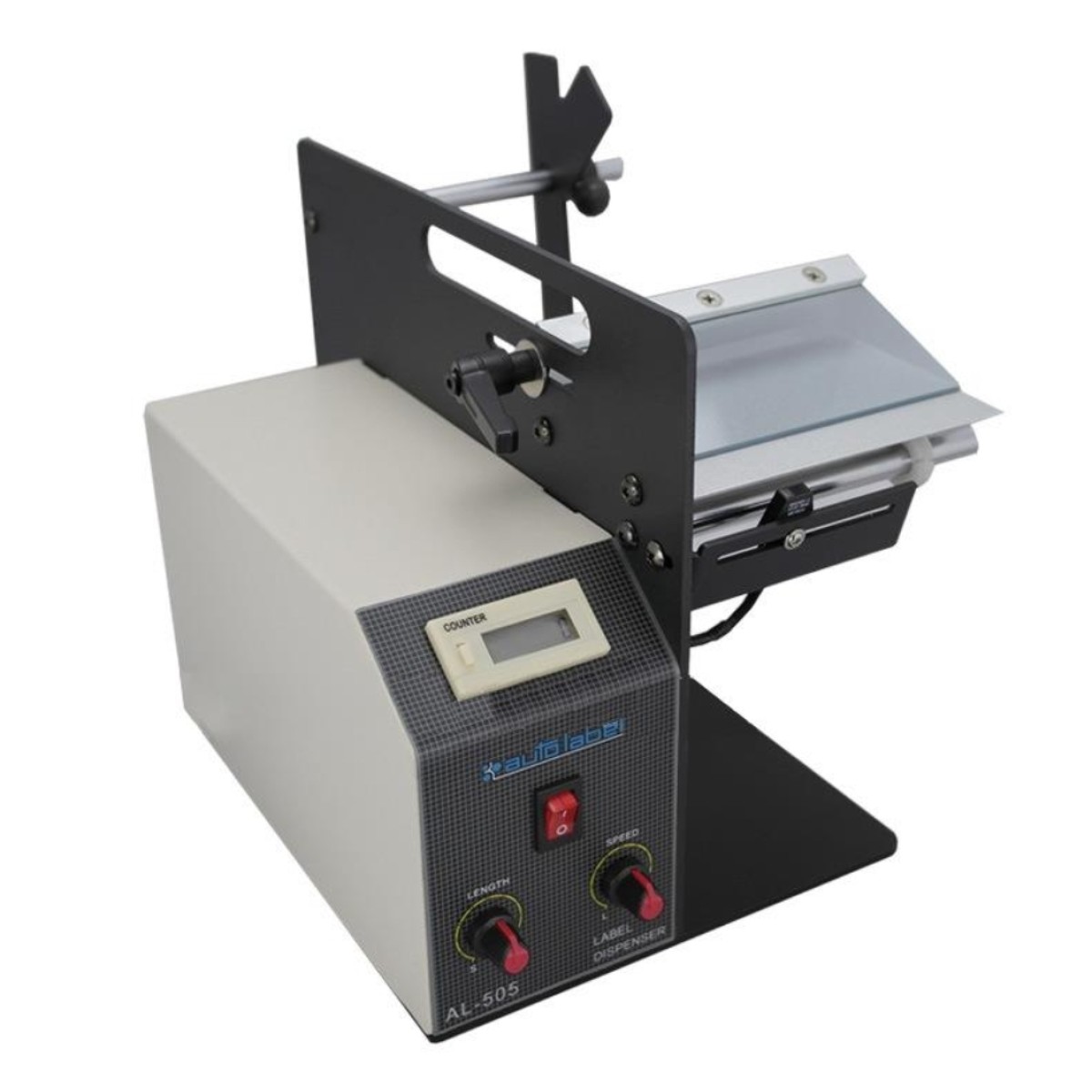 AL-505MR เครื่องลอกสติ๊กเกอร์ อัตโนมัติ